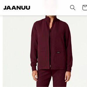 Jaanuu Ceri Essential 6-Pocket Scrub Jacket
